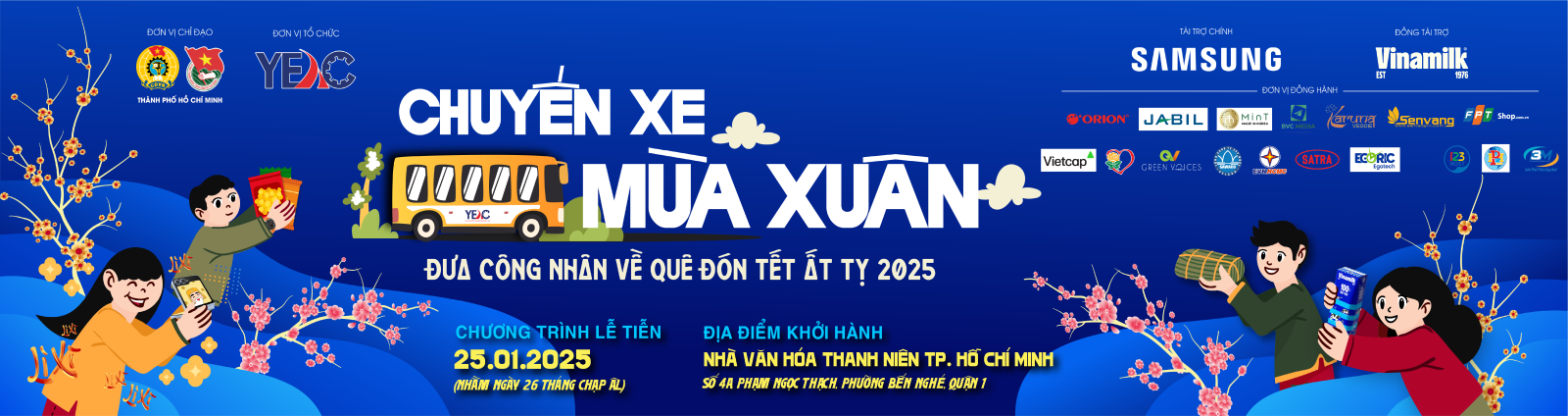 Chuyến xe mùa xuân 2025
